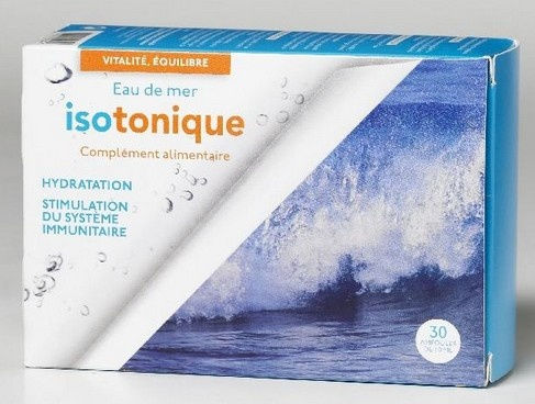 Eau de mer Isotonique ampoule 30x10ml Eau de mer Isotonique ampoule 30x10ml