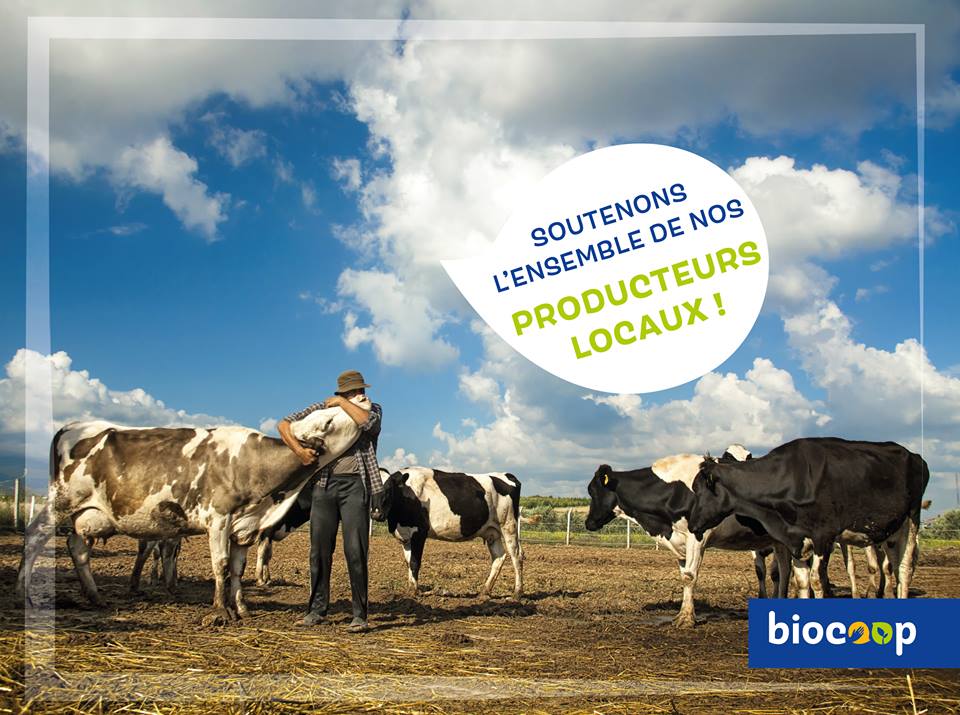 Un engagement Biocoop : travailler avec les producteurs locaux !