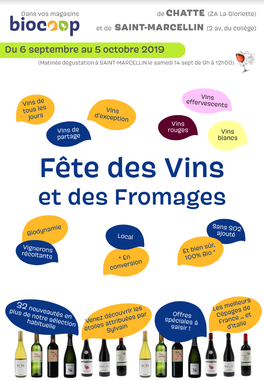 La Fête des vins et des fromages ! La Fête des vins et des fromages !