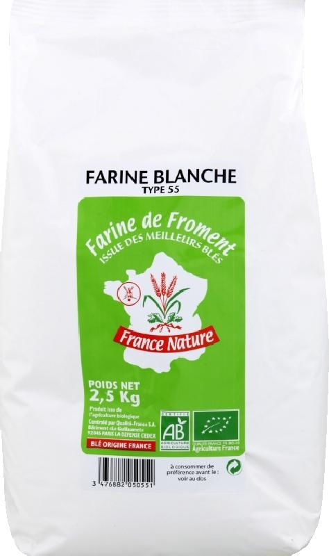 Farine de blé T55 2,5kg