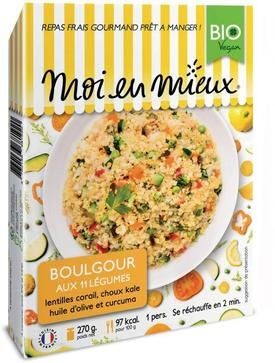 Boulgour aux 11 légumes 270g Boulgour aux 11 légumes 270g