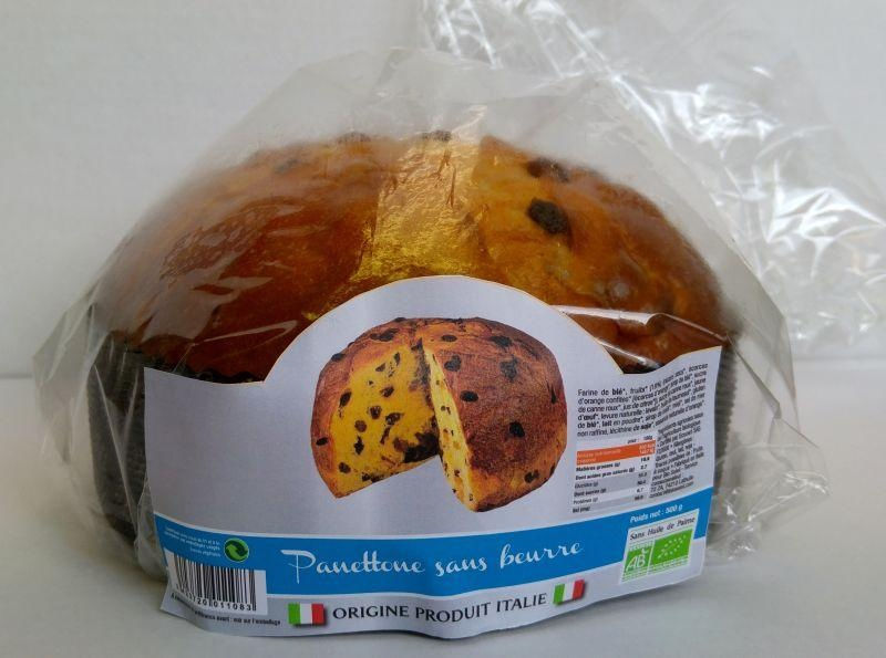 Panettone sans beurre 500g Panettone sans beurre 500g