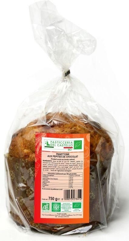 Panettone pépites chocolat 750g