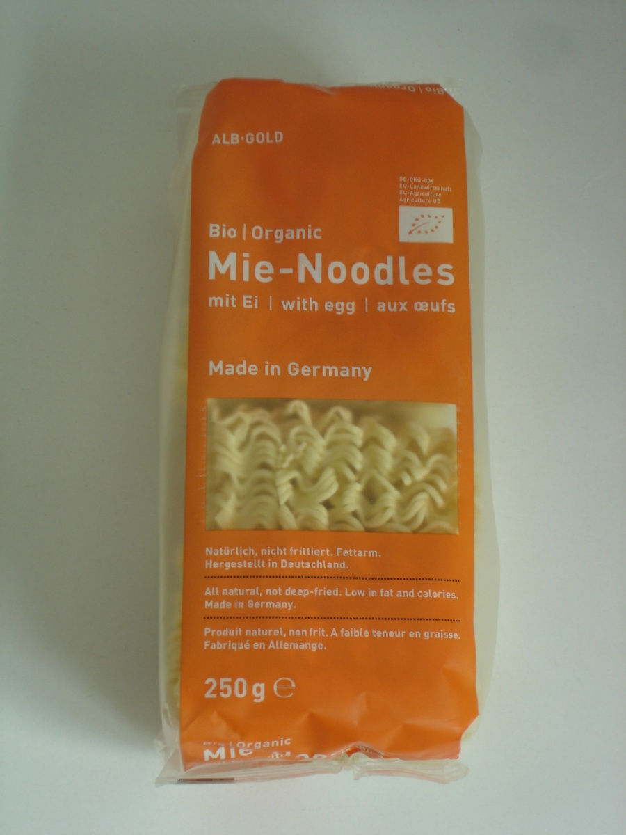 Nouille asiatique mie-noodles oeufs 250g
