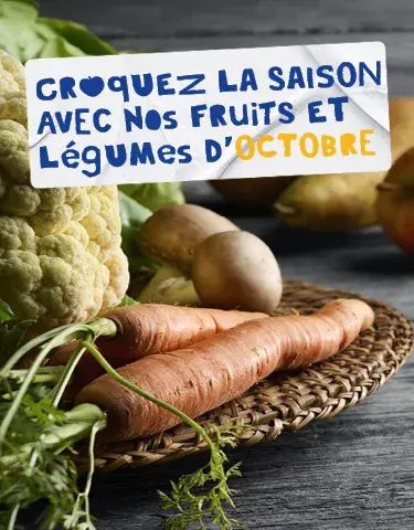 Découvrez notre calendrier de saisonnalité d'Octobre 2026 !